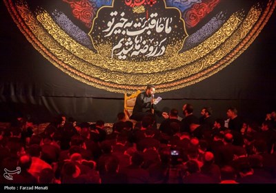عزاداری شب سوم ماه محرم در کرمانشاه
