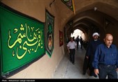 سوگ و دلدادگی عاشورایی در کوچه‌های تاریخی یزد +فیلم