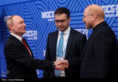 Putin, Qalibaf Meet in Russia
