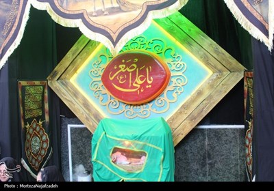 برگزاری شیرخوارگان حسینی در کاشان