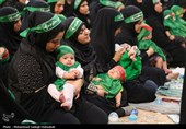 مراسم شیرخوارگان حسینی در یزد