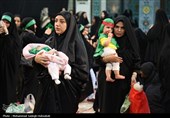 مراسم شیرخوارگان حسینی در یزد