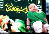 مراسم شیرخوارگان حسینی در اراک