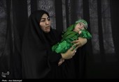 مراسم شیرخوارگان حسینی در خرم آباد