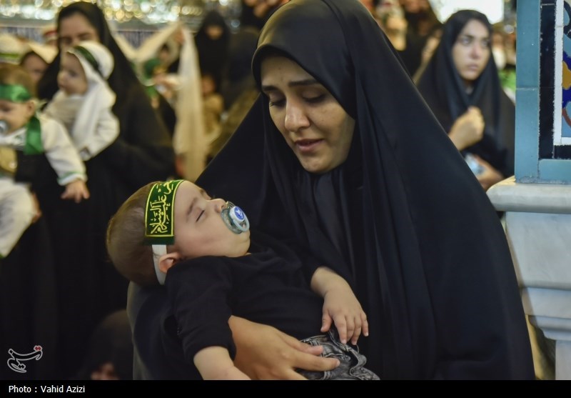 همایش شیرخوارگان حسینی در بجنورد+تصویر