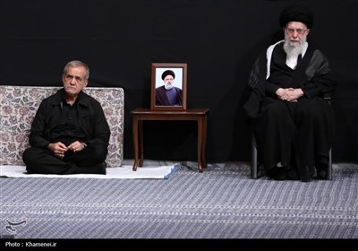 Ayatollah Khamenei Attends Muharram Mourning Ceremonies