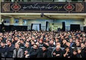 Ayatollah Khamenei Attends Muharram Mourning Ceremonies