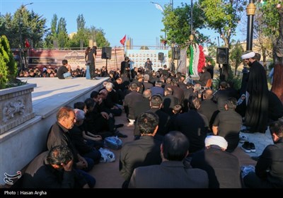 عزاداری ورزشکاران زنجانی با مداحی حاج مهدی رسولی