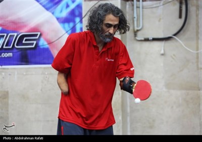 مسابقات تنیس روی میز جانبازان و معلولین کشوری در همدان