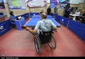 مسابقات تنیس روی میز جانبازان و معلولین کشوری در همدان