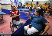 مسابقات تنیس روی میز جانبازان و معلولین کشوری در همدان