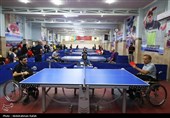 مسابقات تنیس روی میز جانبازان و معلولین کشوری در همدان