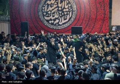 عزاداری شب هشتم ماه محرم در شیراز