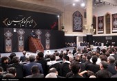 دومین شب مراسم عزاداری محرم در حسینیه‌ی امام خمینی(ره)