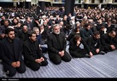 دومین شب مراسم عزاداری محرم در حسینیه‌ی امام خمینی(ره)