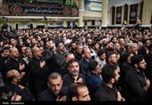 دومین شب مراسم عزاداری محرم در حسینیه‌ی امام خمینی(ره)