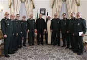 IRGC Top Brass Meet Iranian President-Elect