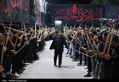مراسم عزاداری شاه حسین گویان شب تاسوعای حسینی در ارومیه