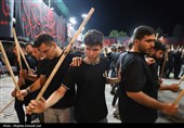 مراسم عزاداری شاه حسین گویان شب تاسوعای حسینی در ارومیه