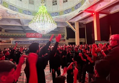 مراسم عزاداری شب تاسوعای حسینی در کردستان