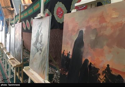 نمایشگاه نقاشی محرم در بوشهر