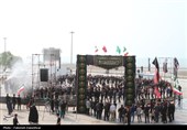 عزاداری سنتی روز تاسوعای بندرعباسی‌ها در جوار ساحل خلیج فارس