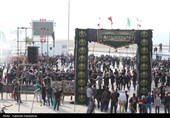 عزاداری سنتی روز تاسوعای بندرعباسی‌ها در جوار ساحل خلیج فارس