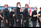 عزاداری سنتی روز تاسوعای بندرعباسی‌ها در جوار ساحل خلیج فارس