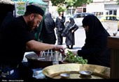 آیین شمع گردانی در اردبیل