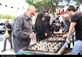 آیین شمع گردانی در اردبیل