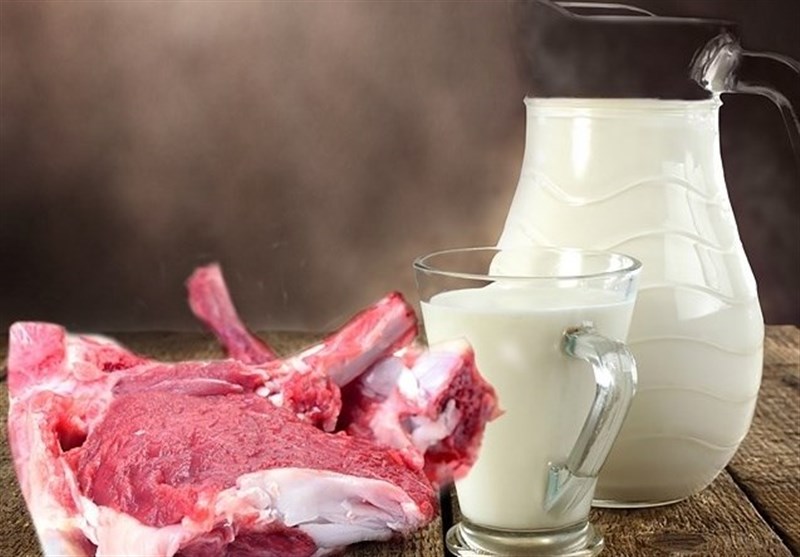 افزایش تولید شیر و گوشت دام سنگین در کشور+نمودار