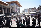 عزاداری روز تاسوعای حسینی (ع) در رشت 