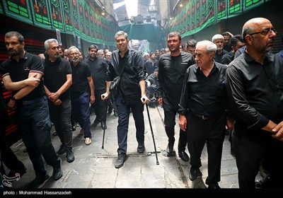 عزاداری تاسوعای حسینی در بازار تهران