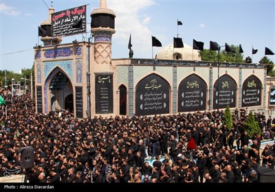 اجتماع عزاداران حسینی در روز تاسوعا - اردبیل