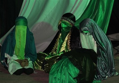 اجرای نمایش مذهبی از کوفه تا شام در کرج