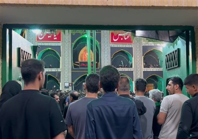 عزاداری هیئت‌های مذهبی یزد در حسینیه بزرگ فهادان