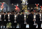 برگزاری آئین خطبهخوانی شب عاشورا در حرم مطهر رضوی