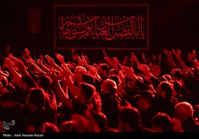 مراسم عزاداری شب عاشورای حسینی در قزوین