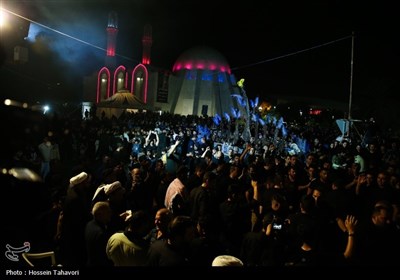 مراسم عزاداری شب عاشورای حسینی در کیش 