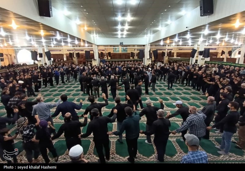 تجمع بزرگ عزاداران بوشهری روز عاشورای حسینی