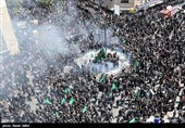 Big Tent Set Ablaze on Ashura in Tehran