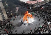 Big Tent Set Ablaze on Ashura in Tehran