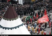 Big Tent Set Ablaze on Ashura in Tehran