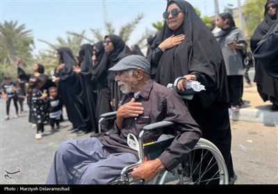 اقامه عزای روز عاشورا در بندرلنگه