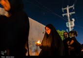 شام غریبان حسینی در لامرد -فارس