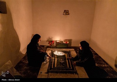 شام غریبان حسینی در لامرد -فارس