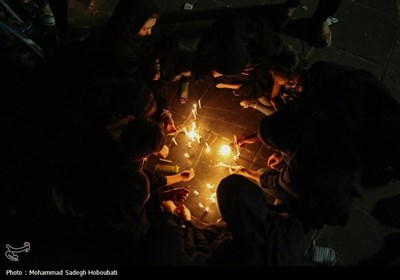 حال و هوای حرم حضرت عبدالعظیم (ع) در شام غریبان شهدای کربلا