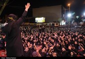 شام غریبان حسینی در سراسر سمنان + فیلم و تصاویر