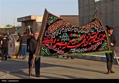 عزاداری مردم شرق اصفهان در عاشورای حسینی