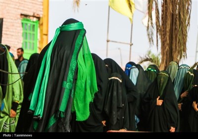 بازسازی واقعه عاشورا در ده‌زیار کرمان